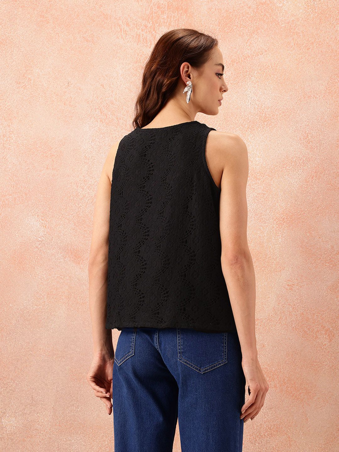 all about you Self Design Regular Top