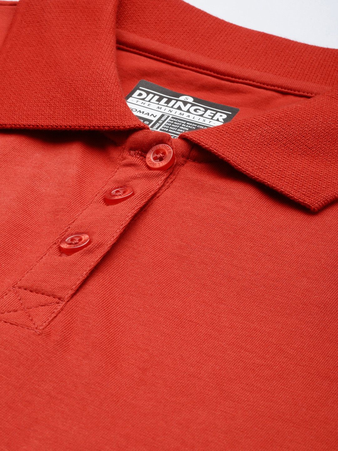 DILLINGER Women Short Sleeve Regular Fit Solid Polo Tshirt