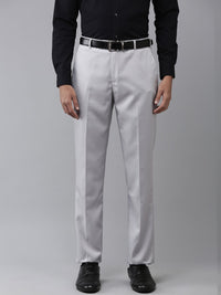 Park Avenue Men Solid Formal Trousers