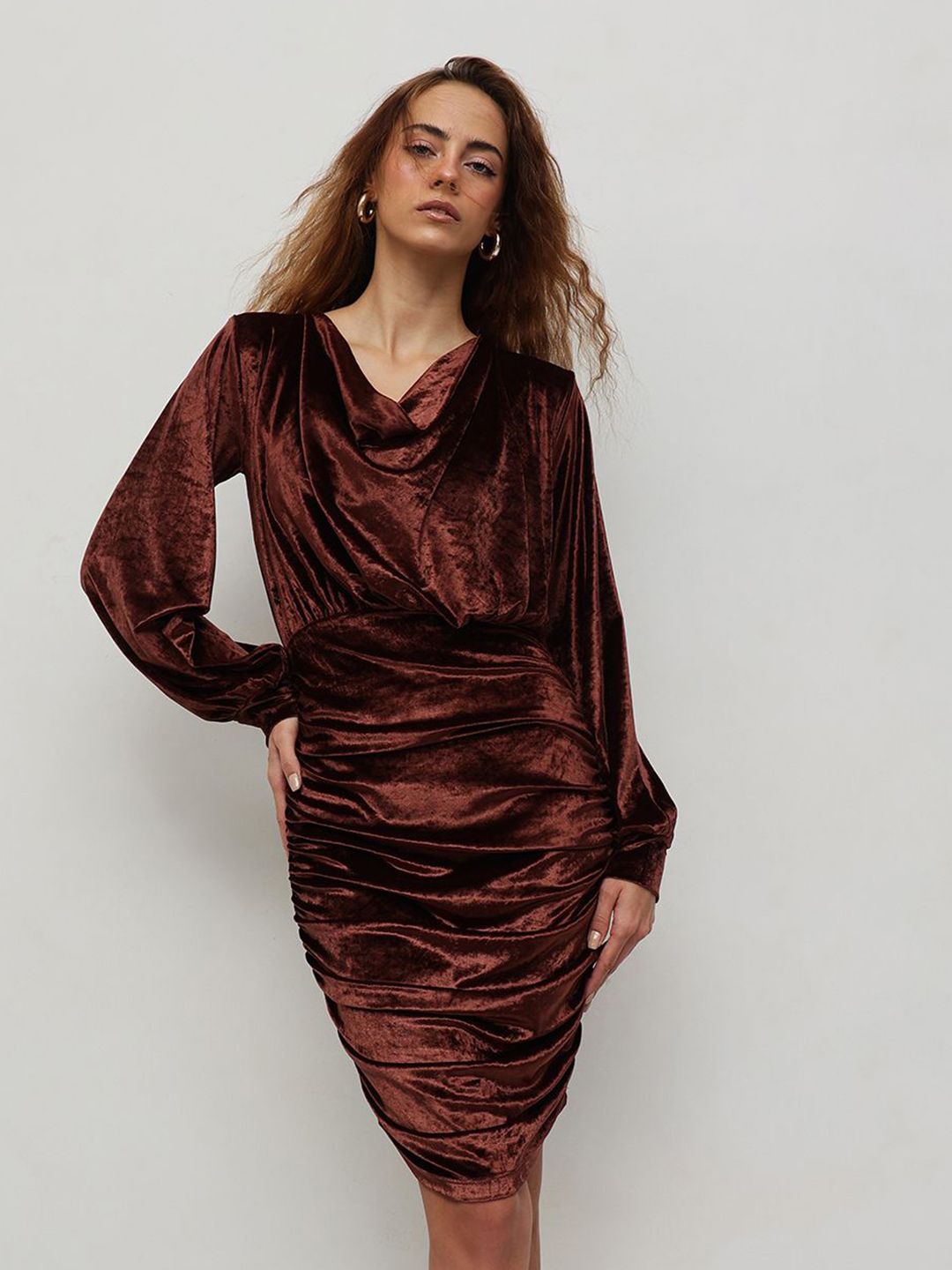 STREET 9 Velvet Sheath Dress