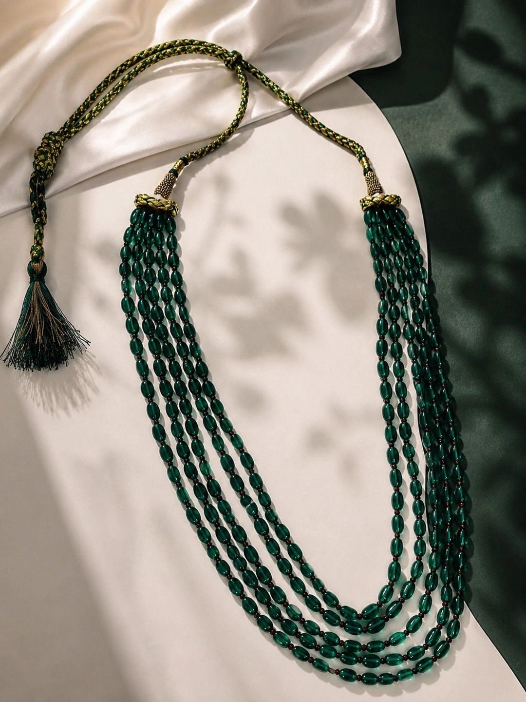 PANASH Brass Tasselled Necklace