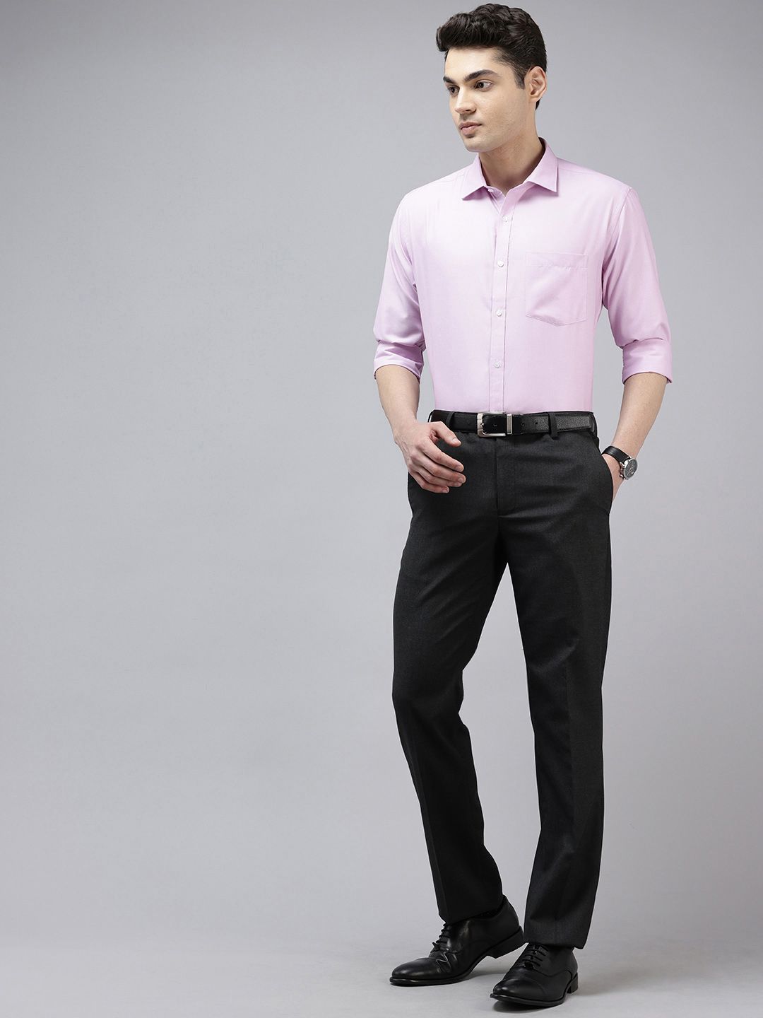 Park Avenue Men Slim Fit Formal Trousers
