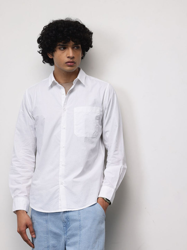 ether Pure Cotton Casual Shirt