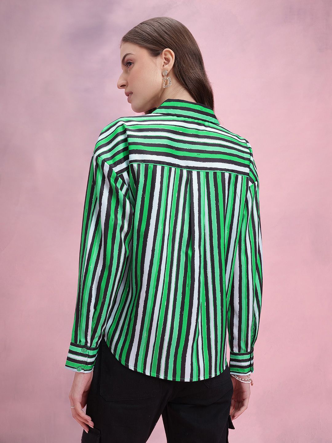 DressBerry Striped Casual Shirt