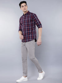 HIGHLANDER Men Grey Slim Fit Mid-Rise Clean Look Stretchable Jeans
