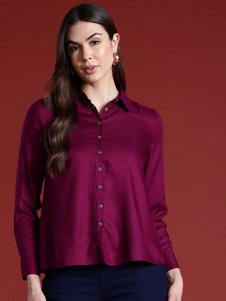 all about you Opaque Casual Shirt