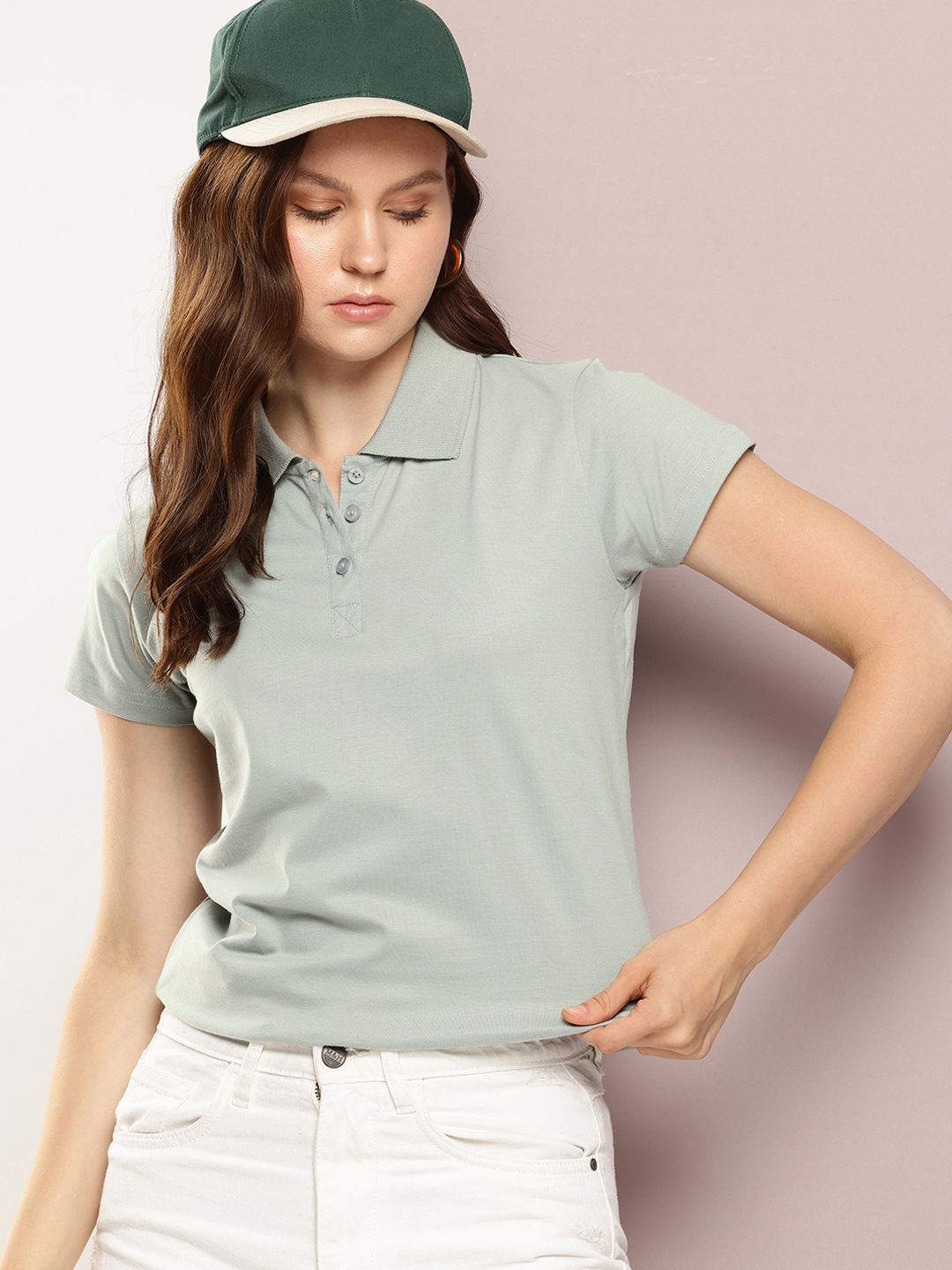 DILLINGER Women Regular Fit Short Sleeve Polo Tshirt