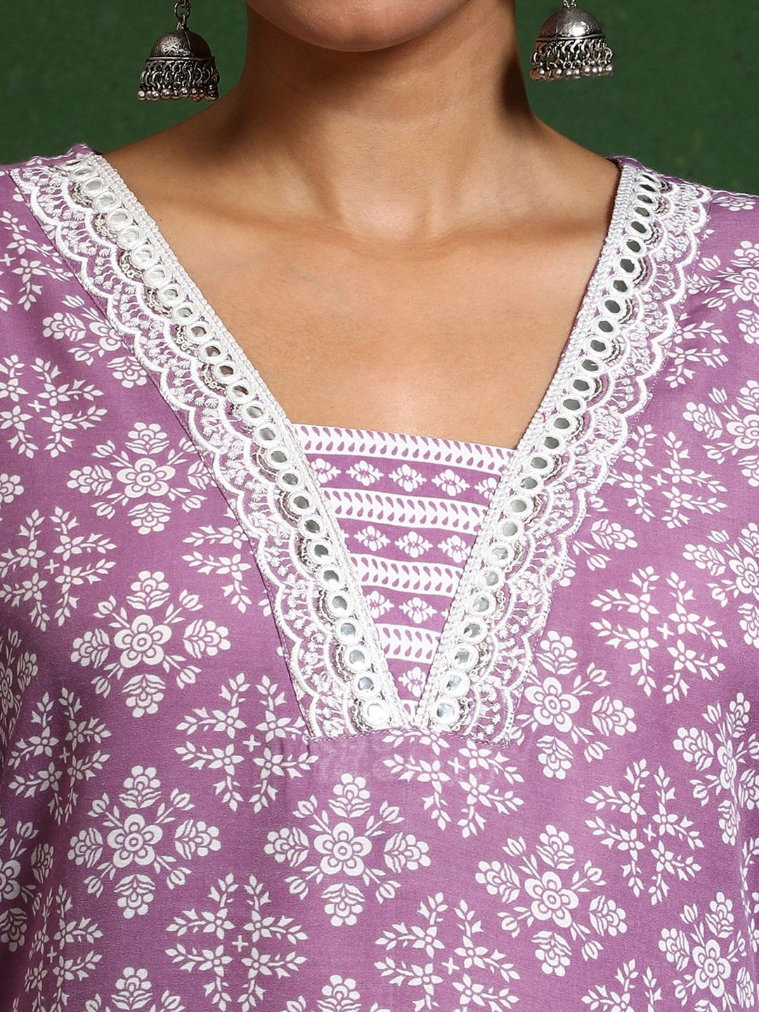 Varanga Women Ethnic Motifs Printed Regular Kurta with Trousers & With Dupatta