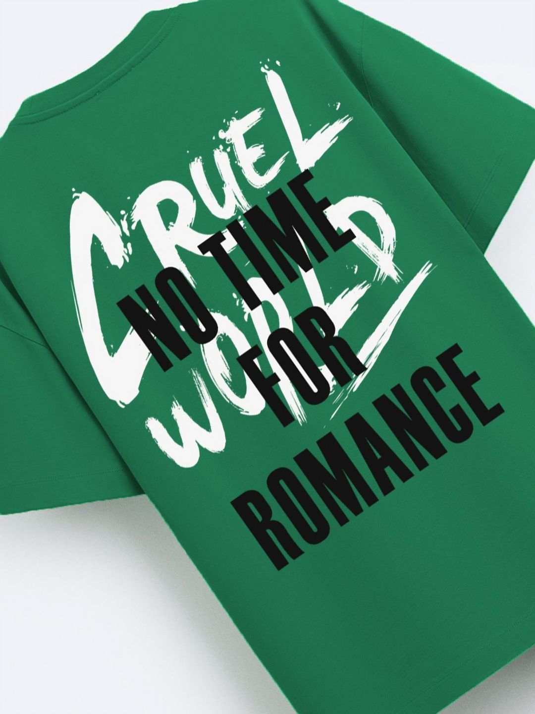 ADRO Men Typography Printed Applique T-shirt