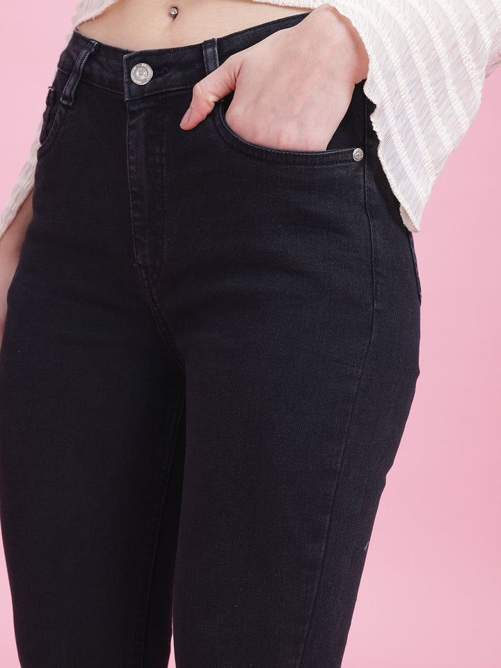 DressBerry Women Bootcut High-Rise Stretchable Jeans