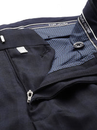 Park Avenue Checked Slim Fit 2 Piece Formal Suit