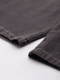 The Indian Garage Co Men Washed Denim Shorts