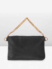 DressBerry Textured Structured Handheld Bag