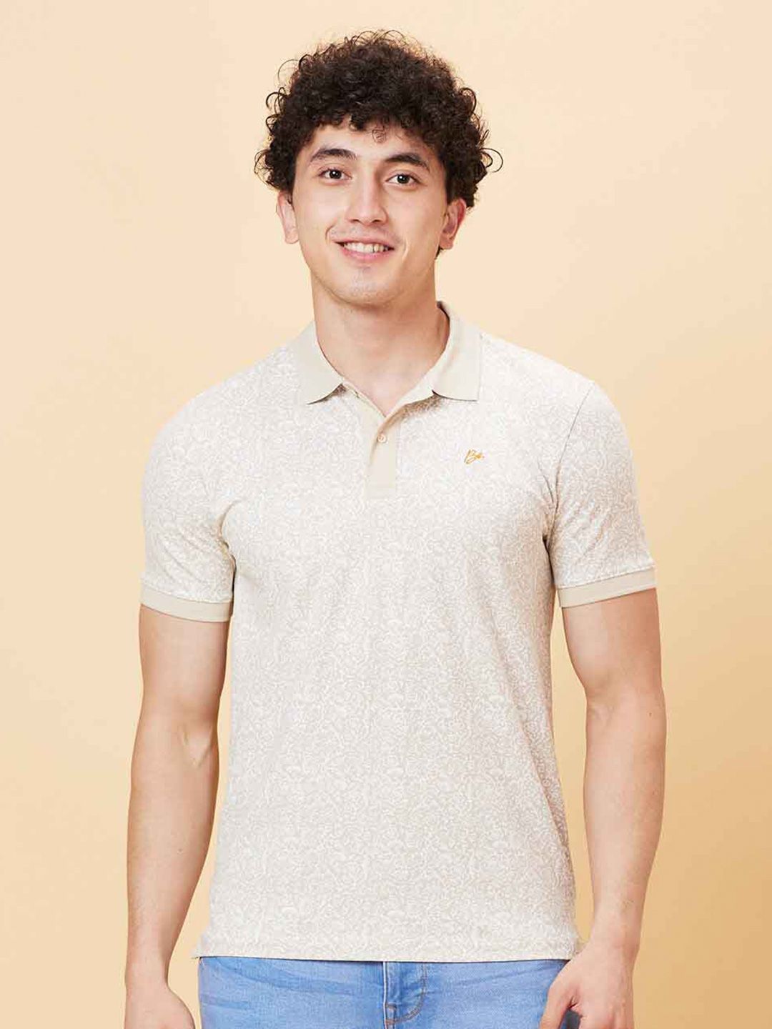 Being Human Polo Collar Short Sleeves T-shirt