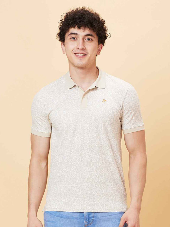 Being Human Polo Collar Short Sleeves T-shirt