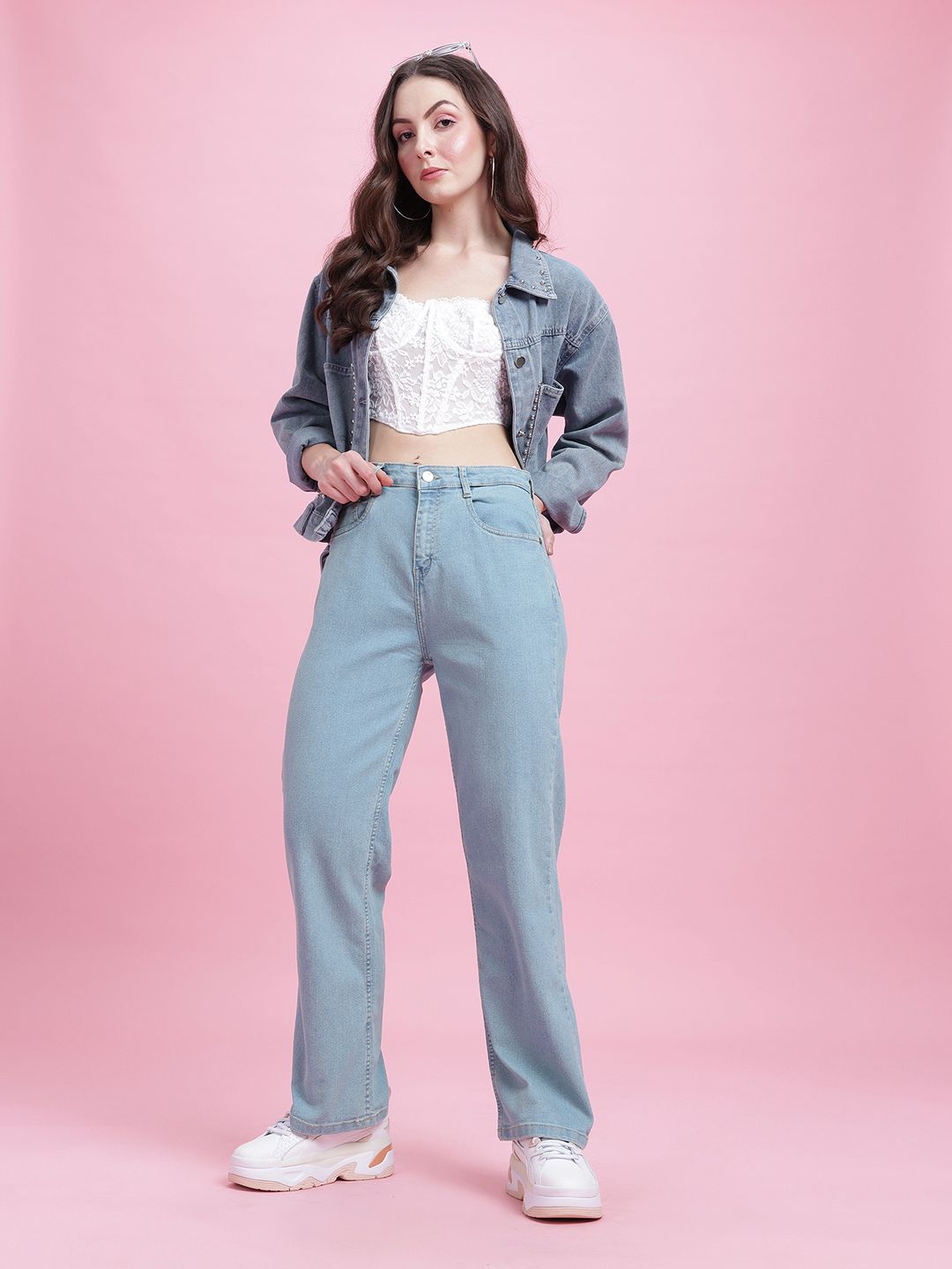 DressBerry Women Straight Fit Jeans