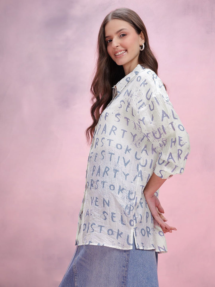 DressBerry Women Printed Casual Shirt