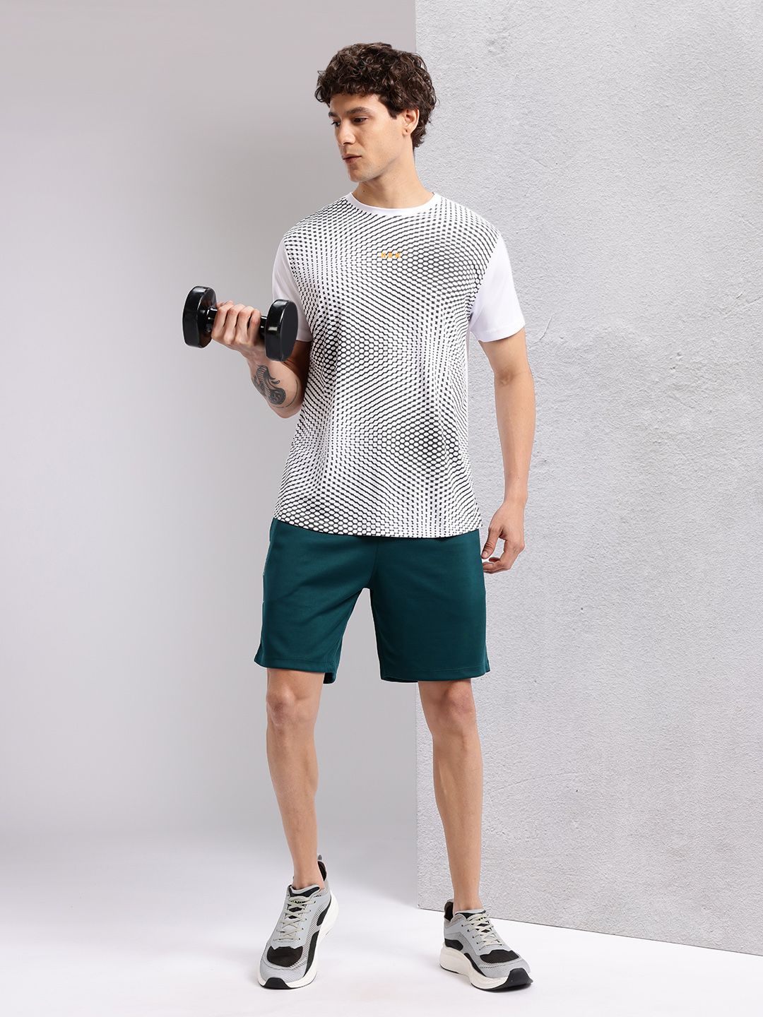 HRX by Hrithik Roshan Men Typography Print Rapid-dry Training  Shorts