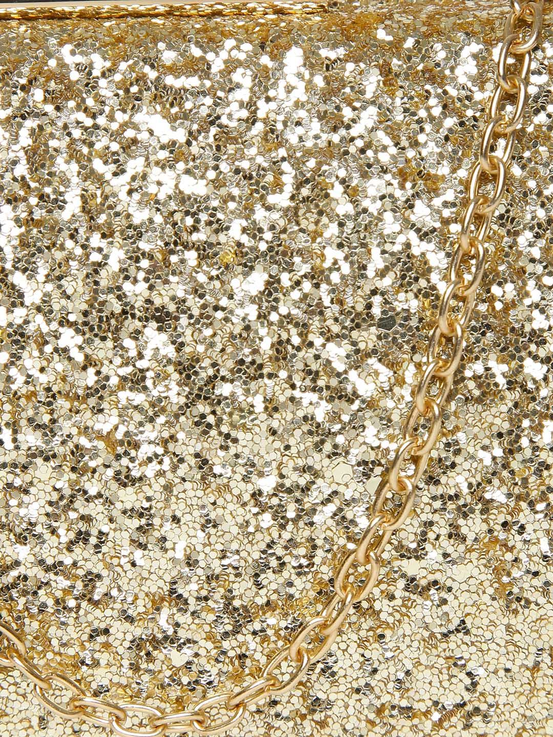 Lino Perros Gold-Toned Embellished Clutch