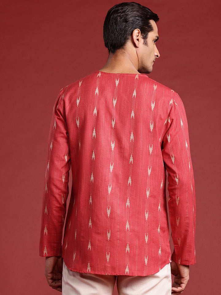 Anouk Ikat Design Straight Kurta
