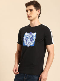 Being Human Printed Pure Cotton T-shirt