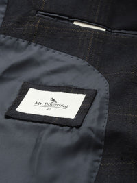 Mr Bowerbird Checked Single-Breasted Tailored Fit Casual Blazer