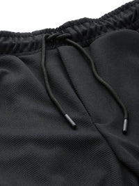 The Indian Garage Co Men Baggy Relaxed Fit Textured Joggers
