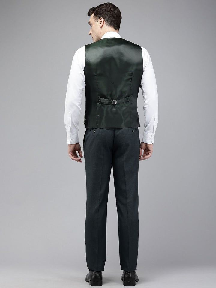 Park Avenue Reka Bentuk Diri Tekstur Single Breasted Super Slim Fit 3-Peice Formal Suit