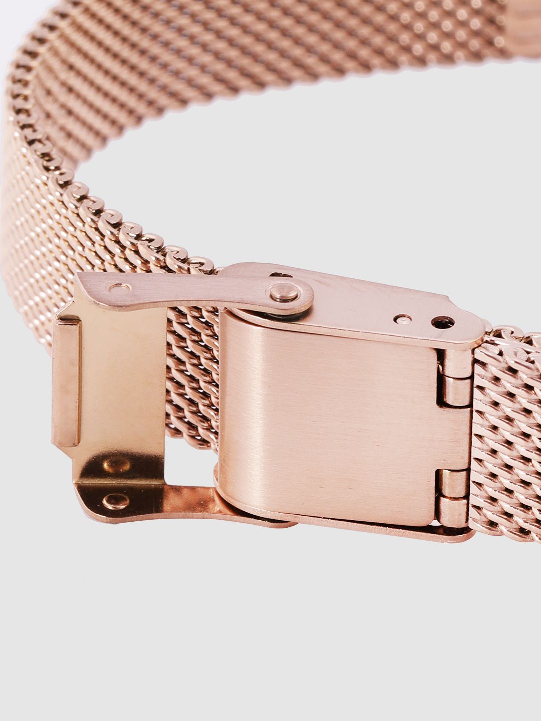 French Connection Women Silver-Toned Floral Textured Analogue Watch FCL0007A