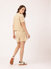 DressBerry Rebel Relaxed Fit Printed T-Shirt & Shorts Co-Ords