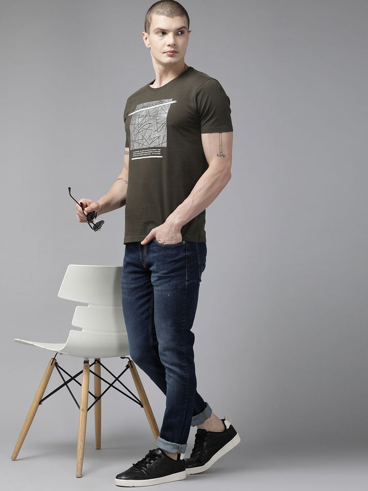 T-shirt Cotton Pure Printed Slim Fit