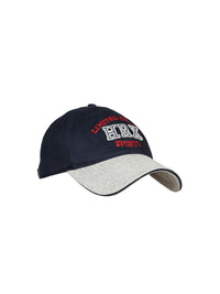 HRX by Hrithik Roshan Men Navy Blue & Grey Brand Logo Lifestyle Cap