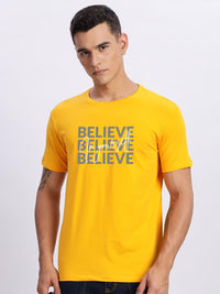 Tshirts ADRO Men Mustard