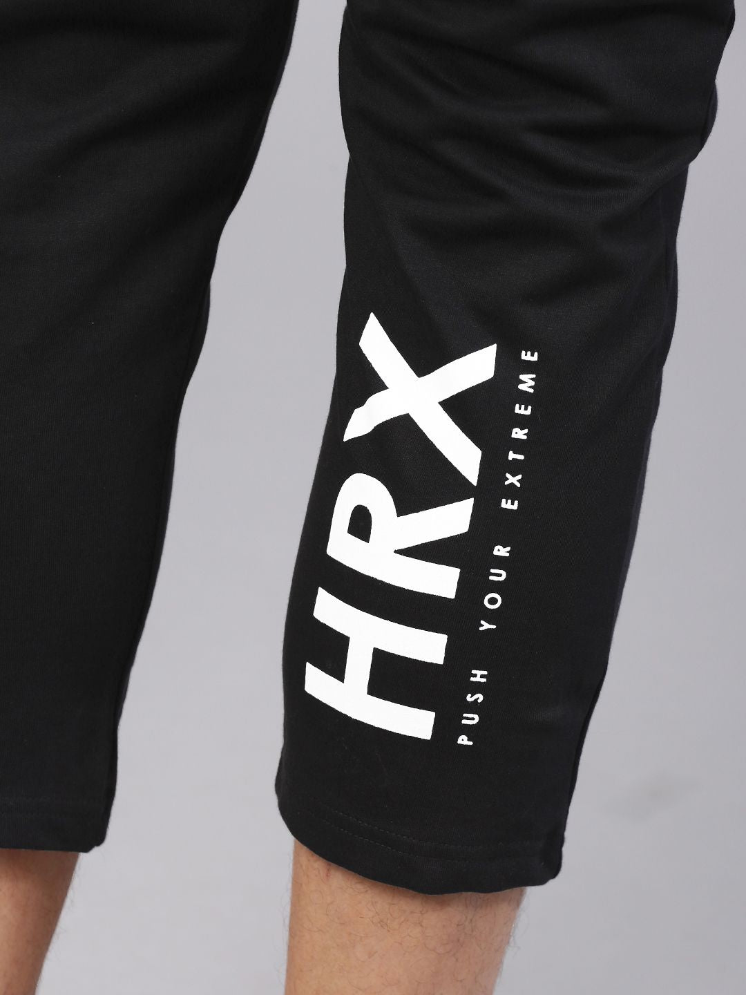 HRX Active by Hrithik Roshan Black Track Pants