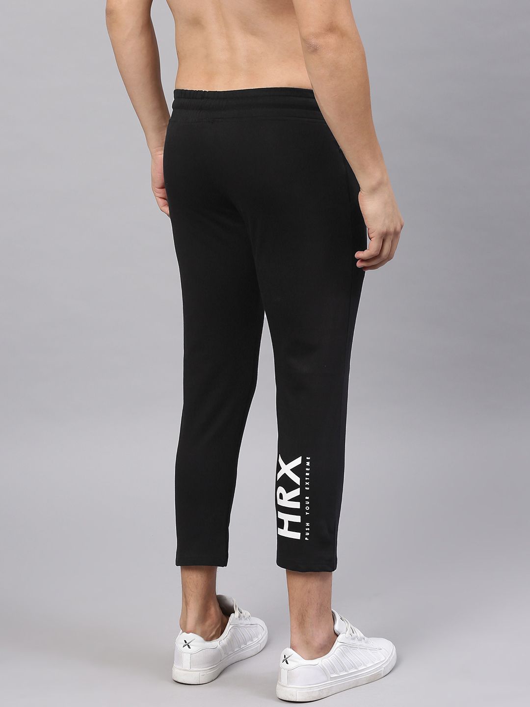 HRX Active by Hrithik Roshan Black Track Pants