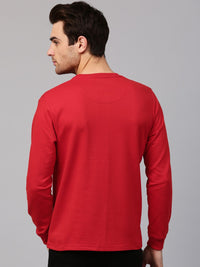 HRX by Hrithik Roshan Men Red Solid Sweatshirt