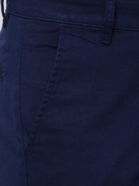 HIGHLANDER Men Blue Tapered Fit Chinos