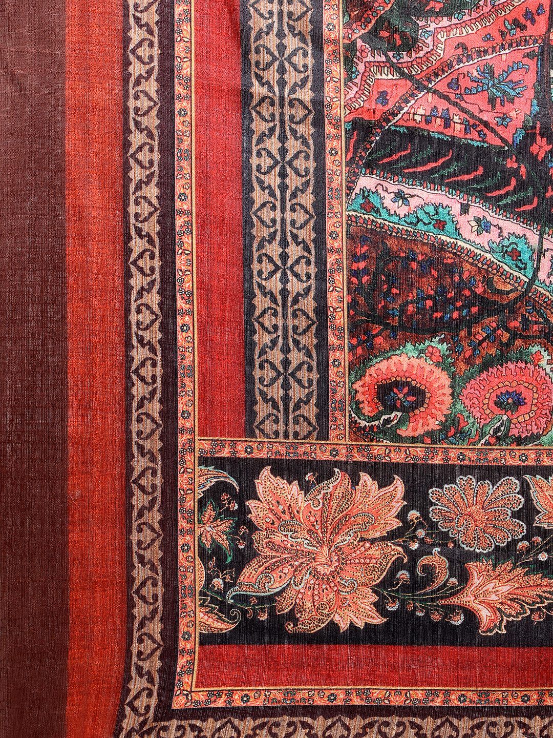 Saree mall Multicoloured Printed Dupatta
