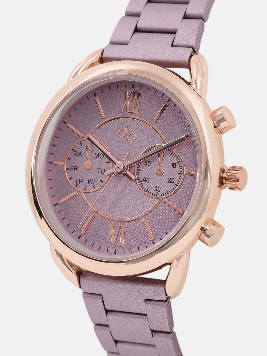 DressBerry Women Mauve Analogue Watch