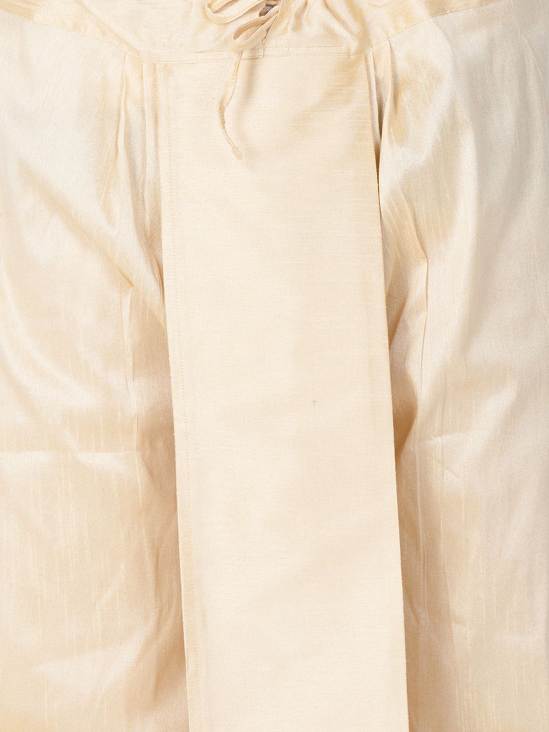 VASTRAMAY Men Beige Solid Dhoti Pants