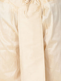 VASTRAMAY Men Beige Solid Dhoti Pants