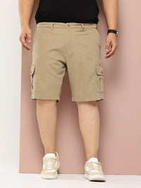 Thomas Scott Men Plus Size Cargo Shorts