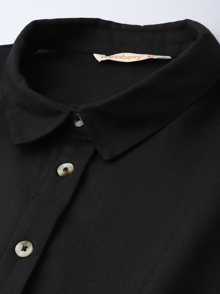 Classic Ribbon Magic Femme Shirt Style Dress