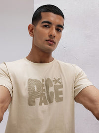 HRX by Hrithik Roshan Printed Pure Cotton Yoga T-shirt