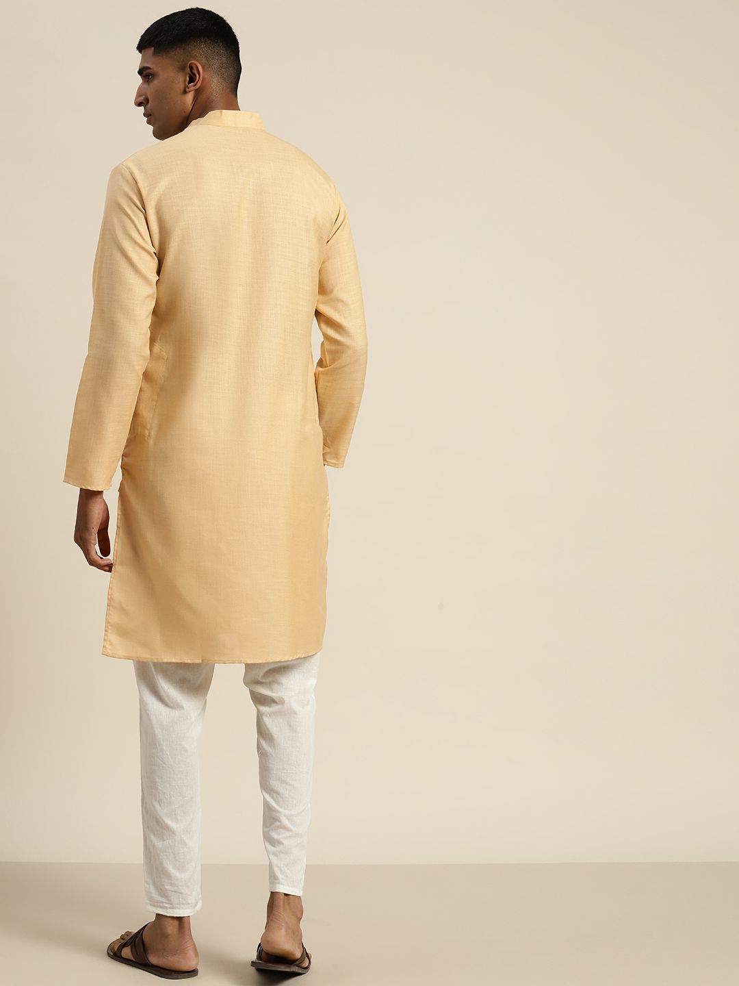 SOJANYA Mandarin Collar Pastel Kurta