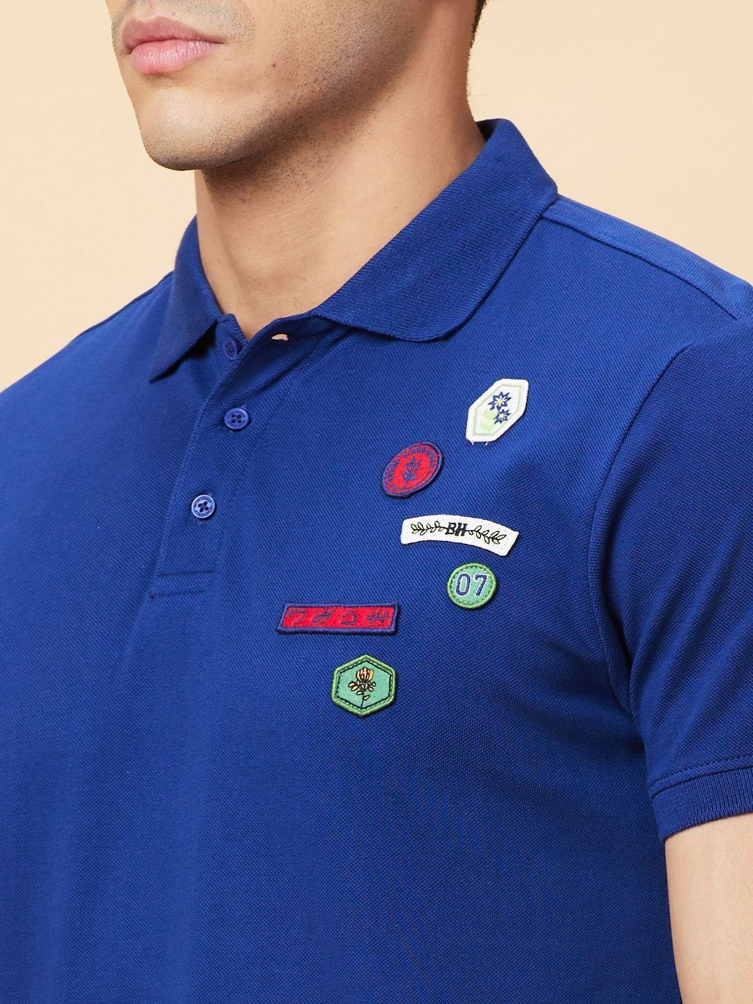 Being Human Men Sports Polo Collar T-shirt