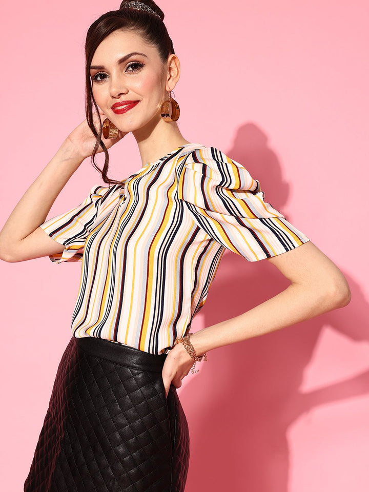 Berrylush Pretty Pink Vertical Striped Vacay Attire