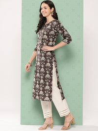Varanga Women Ethnic Motifs Printed Cotton Kurta