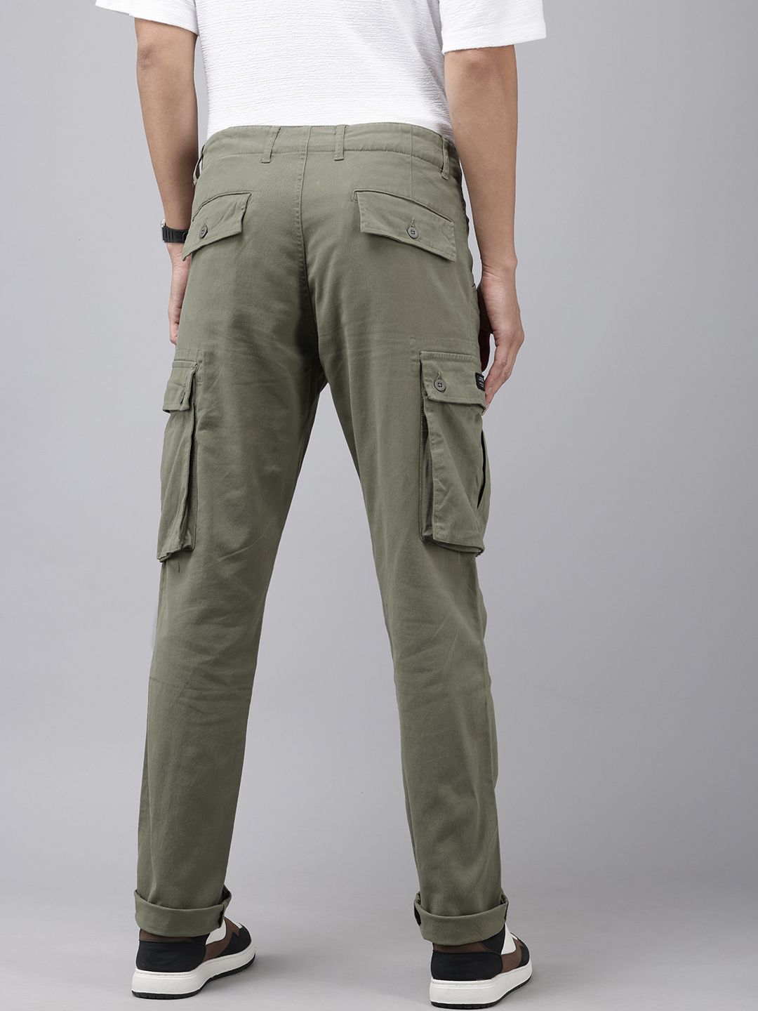SPYKAR Men Cargos Trousers