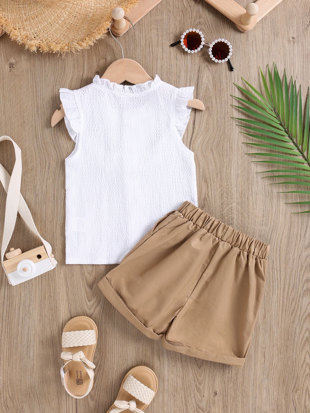 YK Girls Top With Shorts